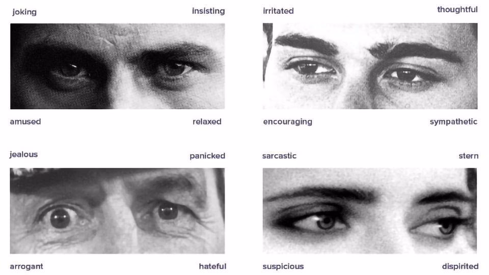 What are the eyes that show mental illness?