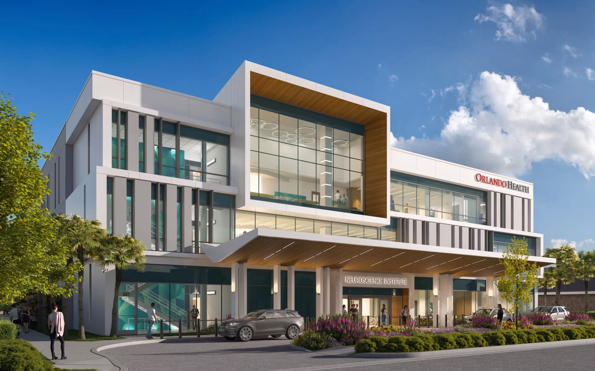 How many ICU beds does AdventHealth Orlando have?