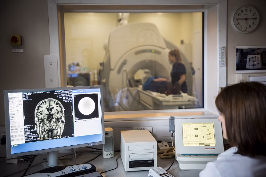 What is an example of medical physics?