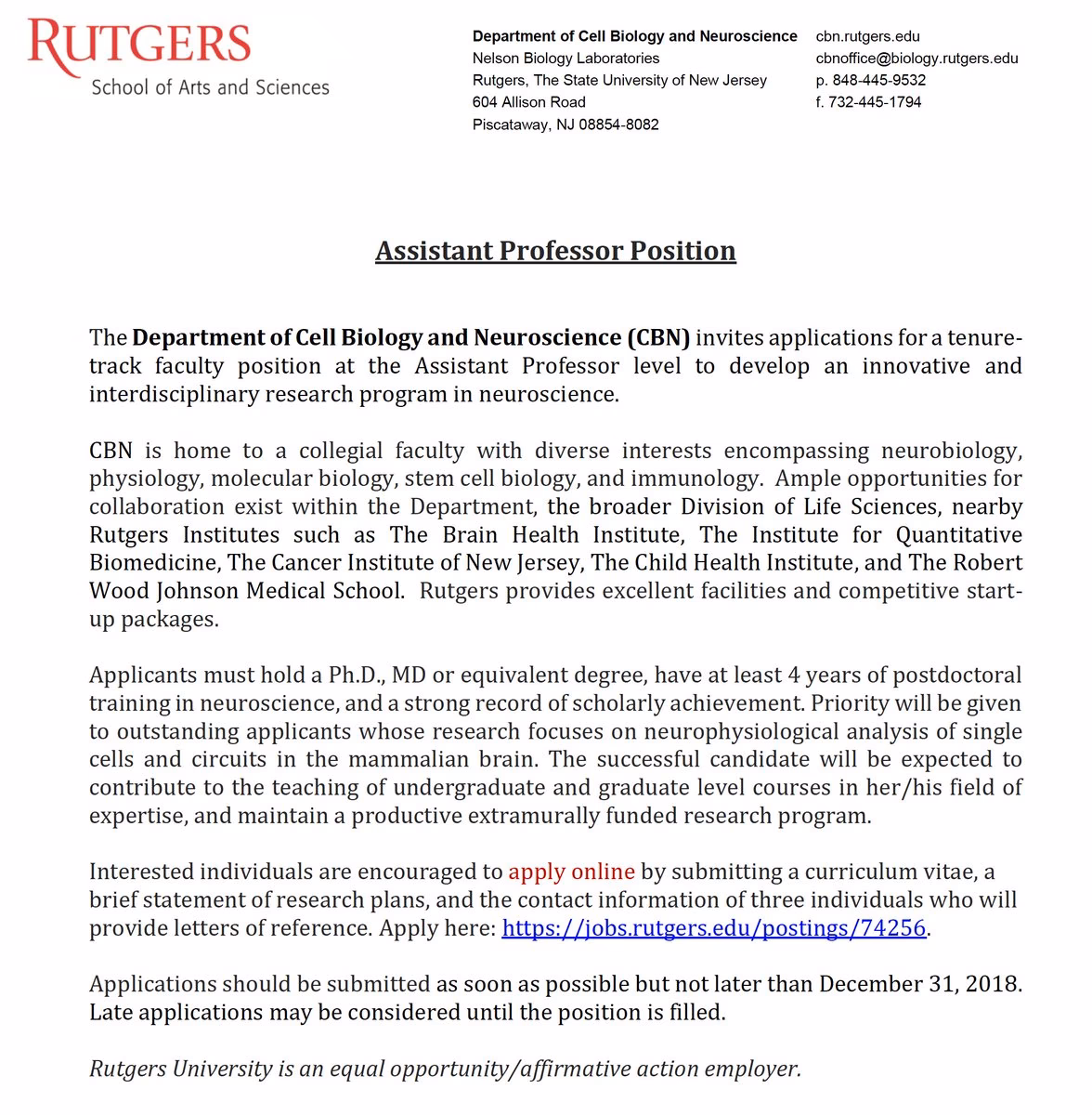 What is the position of an associate professor?