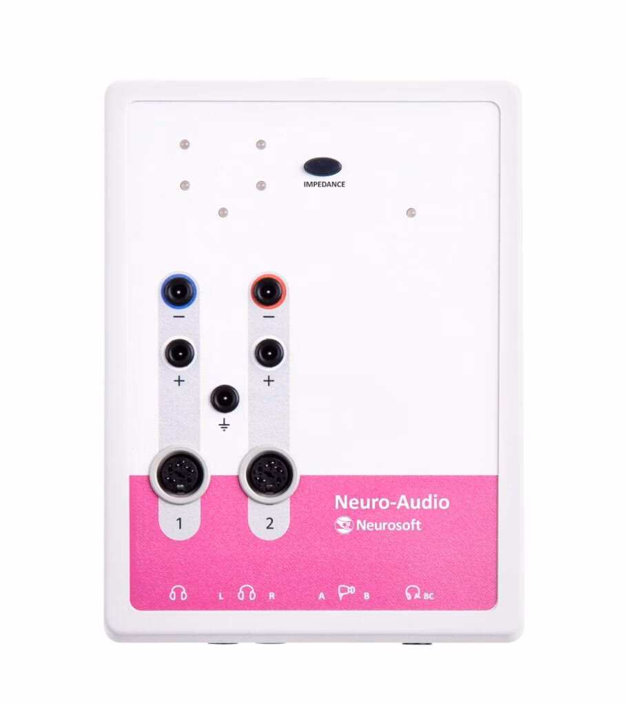 What part of the brain is responsible for audio?