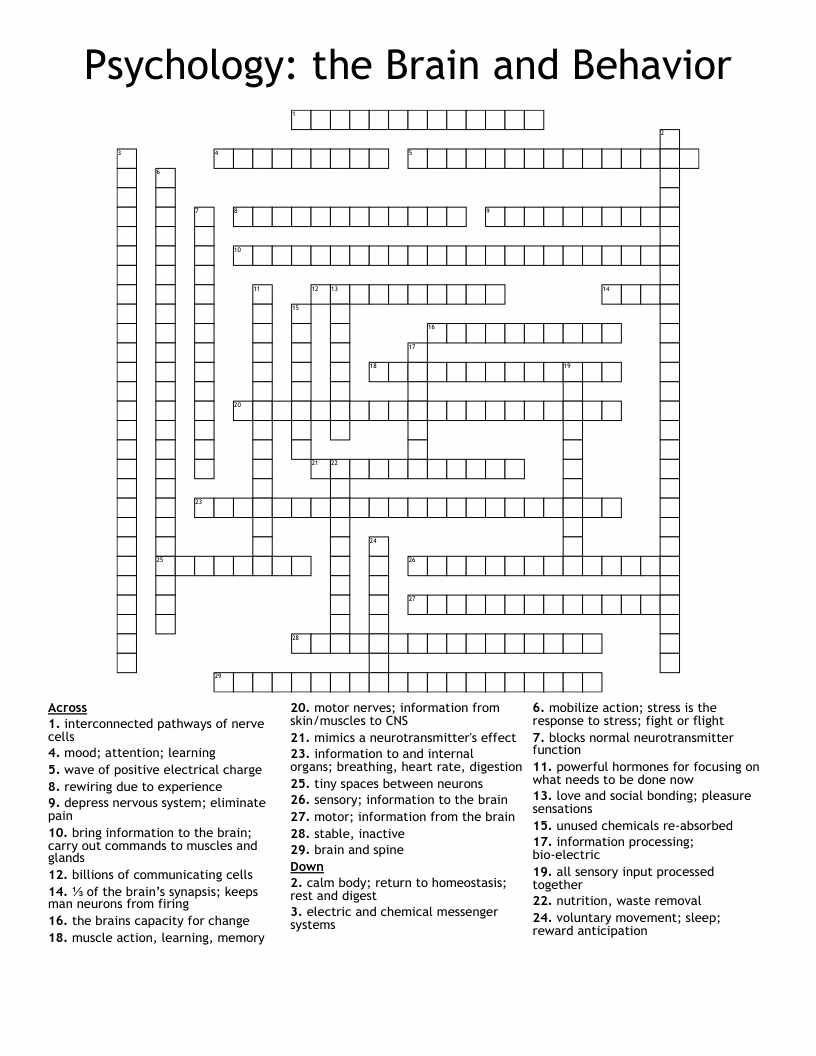 What do you call a person who loves crossword puzzles?