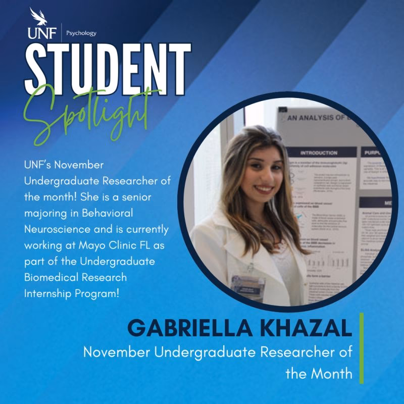 Does UNF have neuroscience?