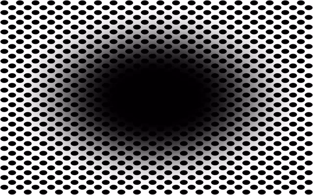 What is a black hole in psychology?