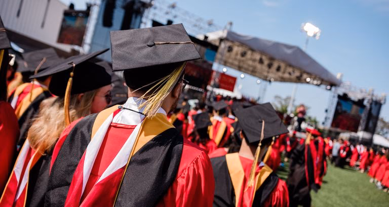 Where is Boston University graduation?
