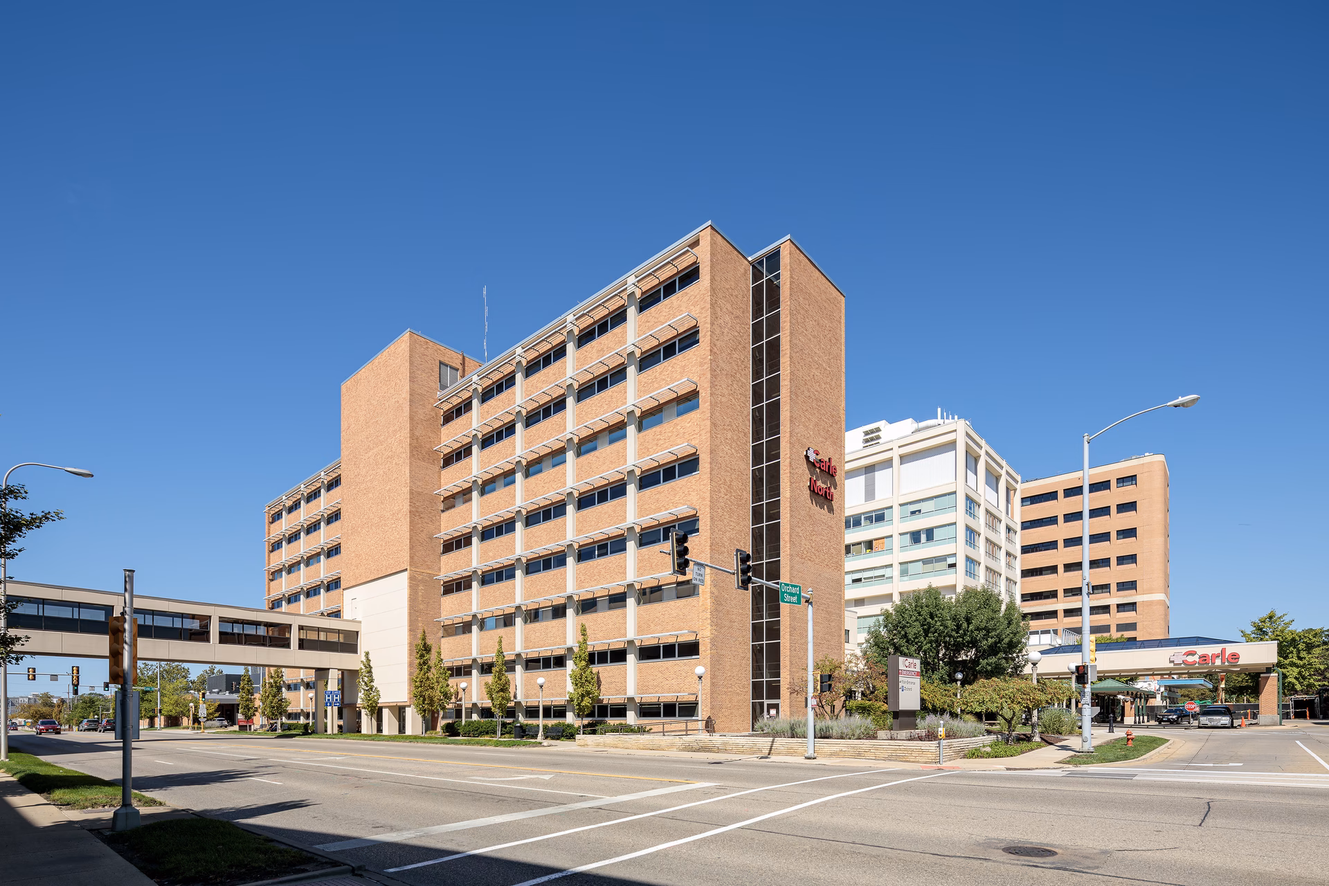 What level of trauma is Carle Hospital Champaign?