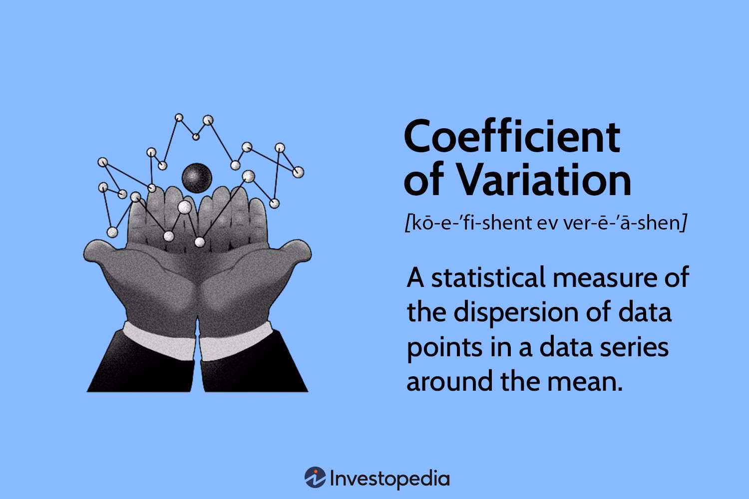 What is coefficient of variation in biology?