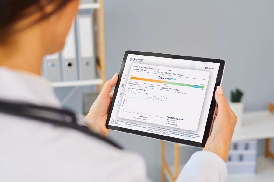 What is the 30 question cognitive test for dementia?