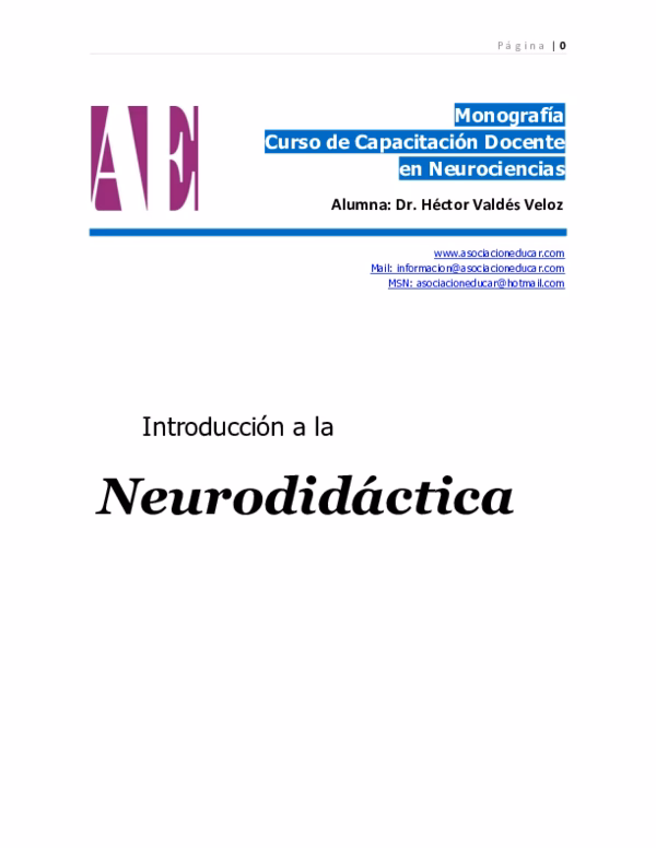¿Qué estudiar para ser neuroeducador?
