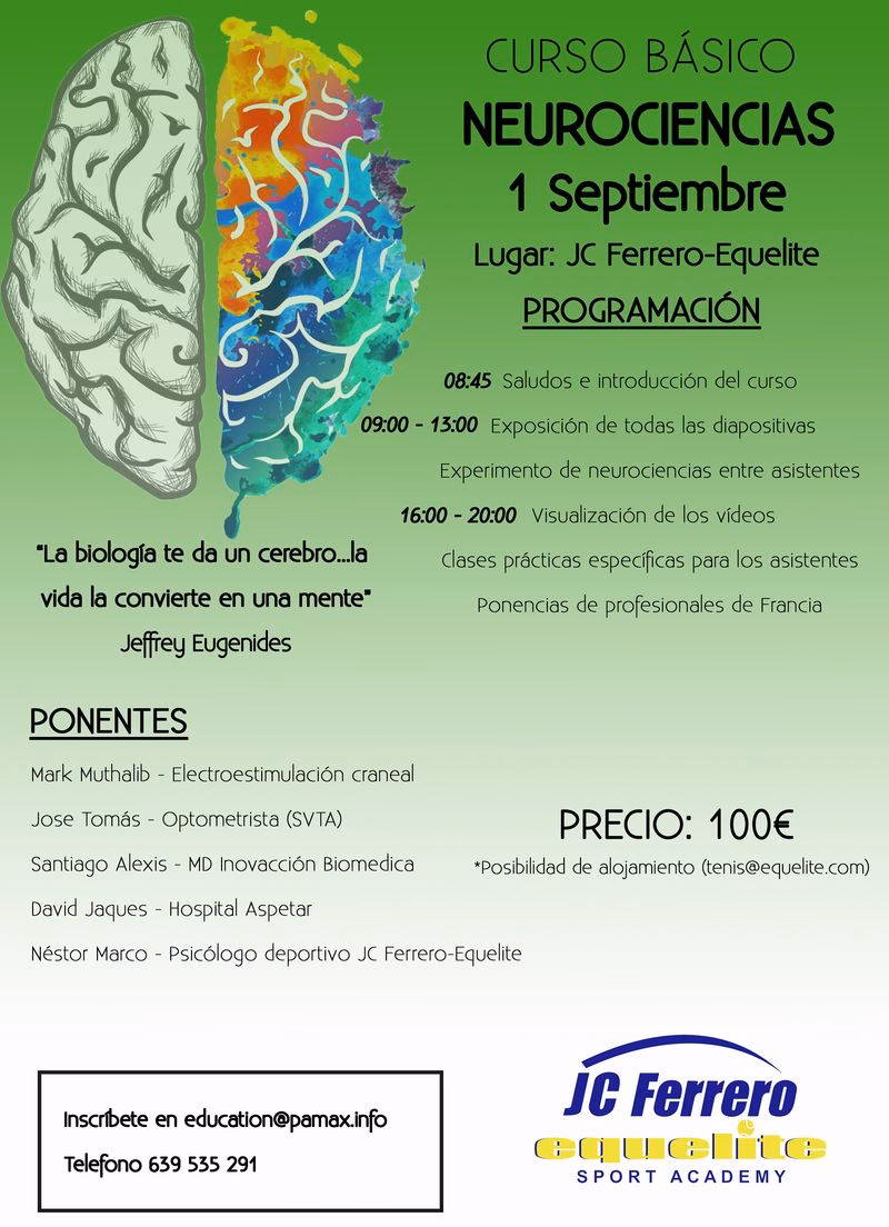 ¿Qué clases debo tomar para convertirme en neurocientífico?