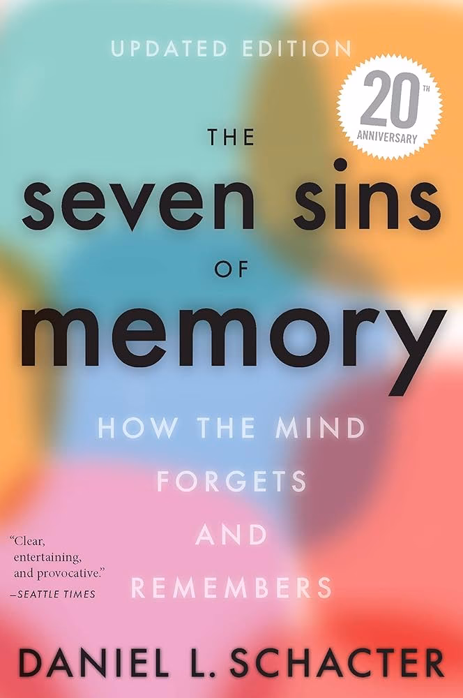 What contributions to the study of memory were made by Daniel Schacter?