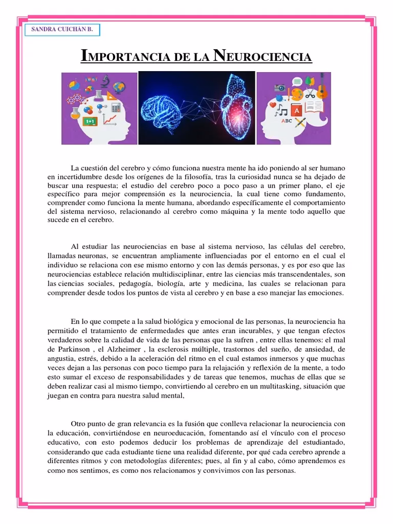 ¿Qué es el ensayo de neurociencia?