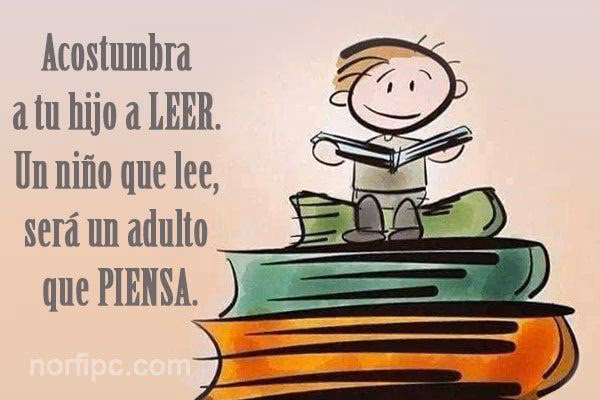 ¿Qué frases estimulan la lectura?