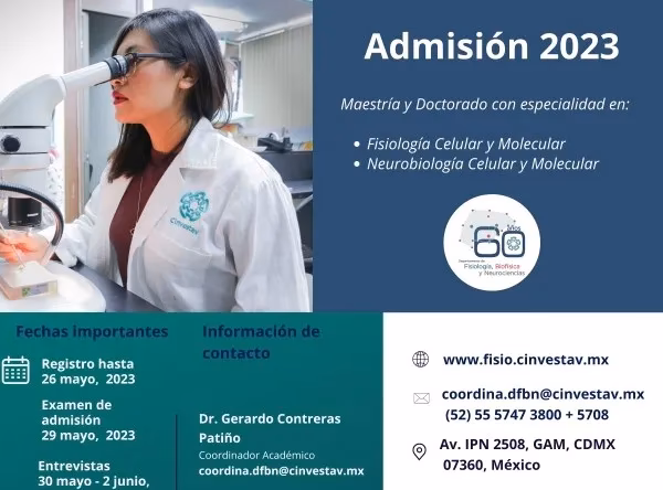 ¿Qué maestrías tiene el Cinvestav?