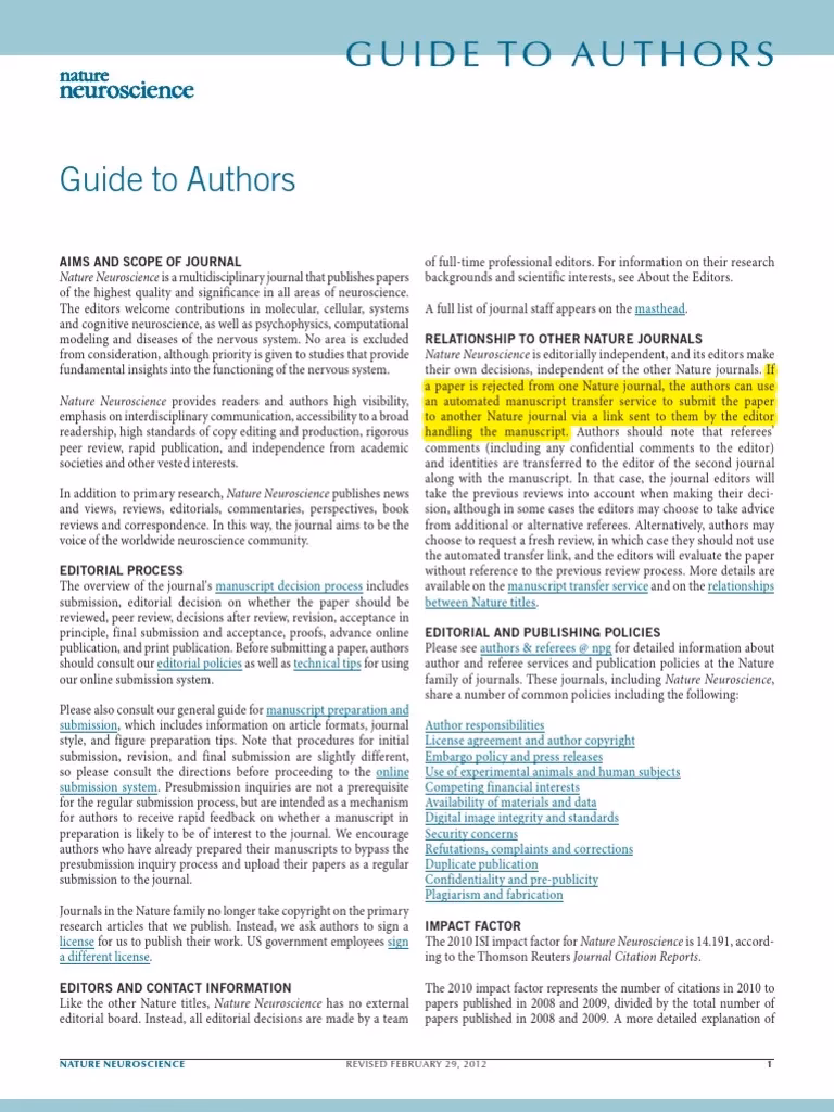 What is the word limit for nature?