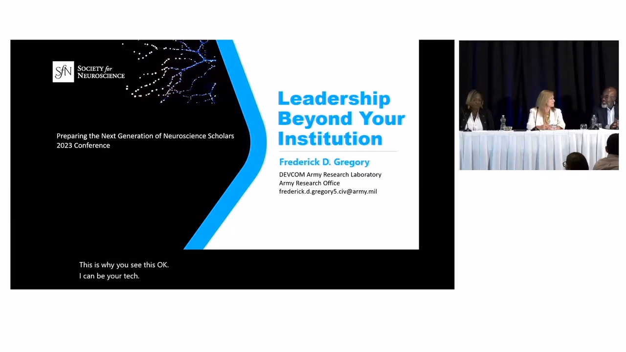 What do you do at a leadership conference?