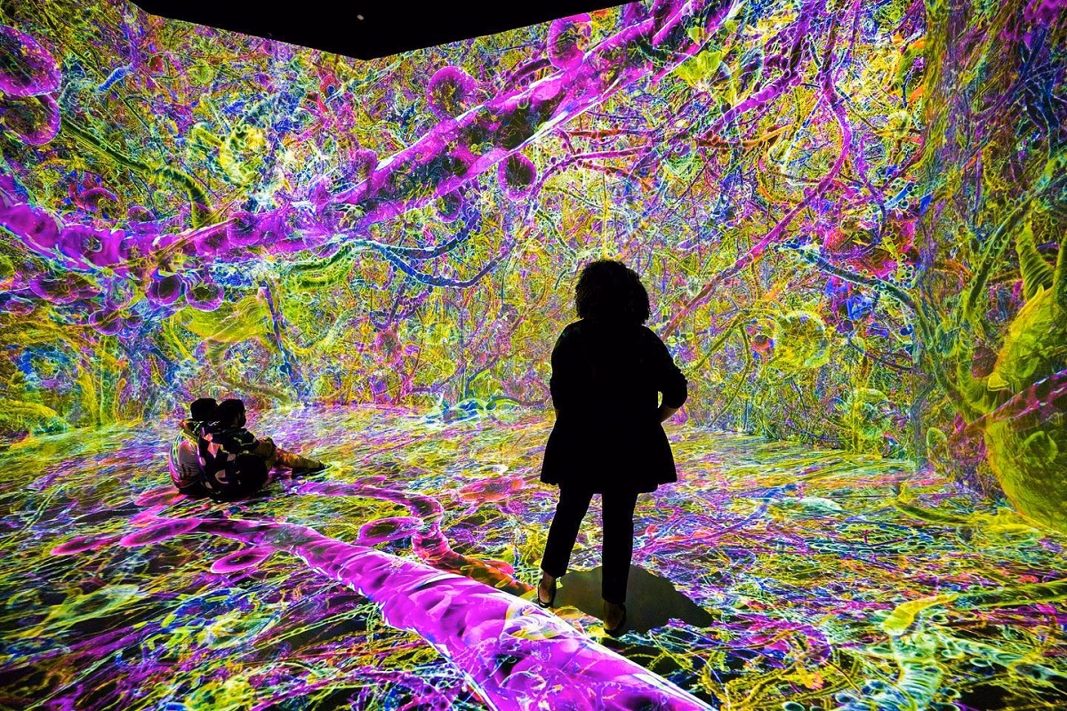 What is the new immersive art exhibit in NYC?