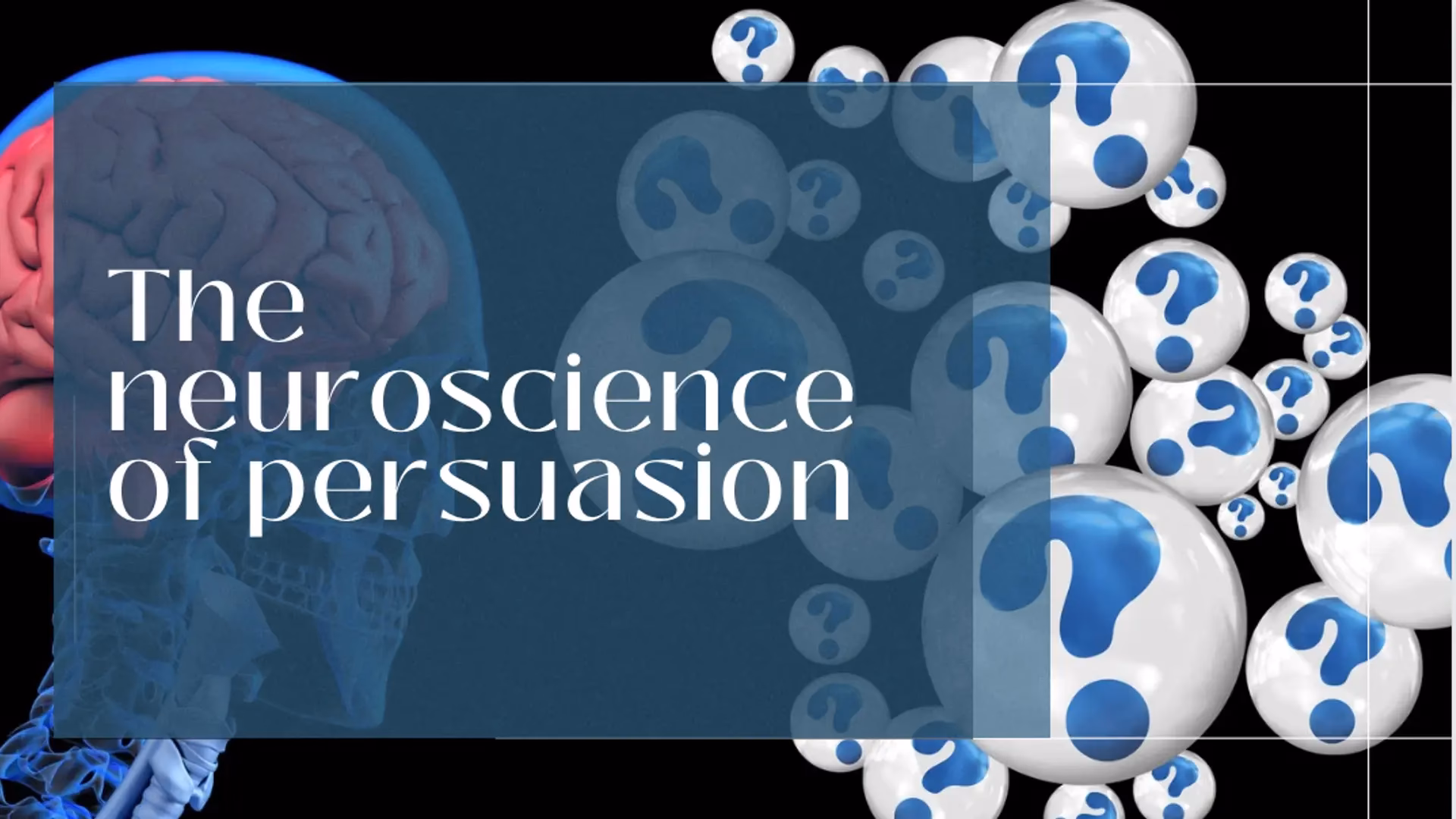 What is the science behind persuasion?