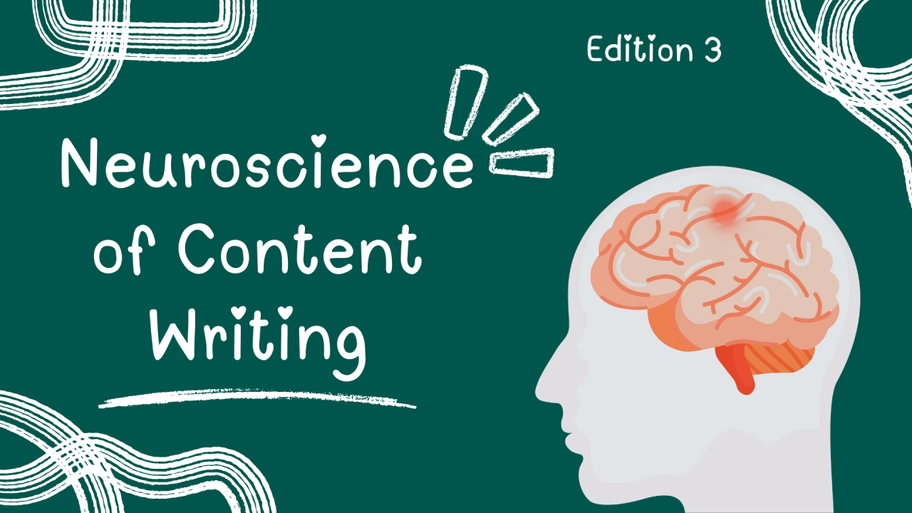 What is the neuroscience behind writing?