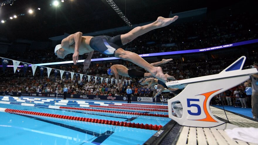 What diagnosis does Michael Phelps have?