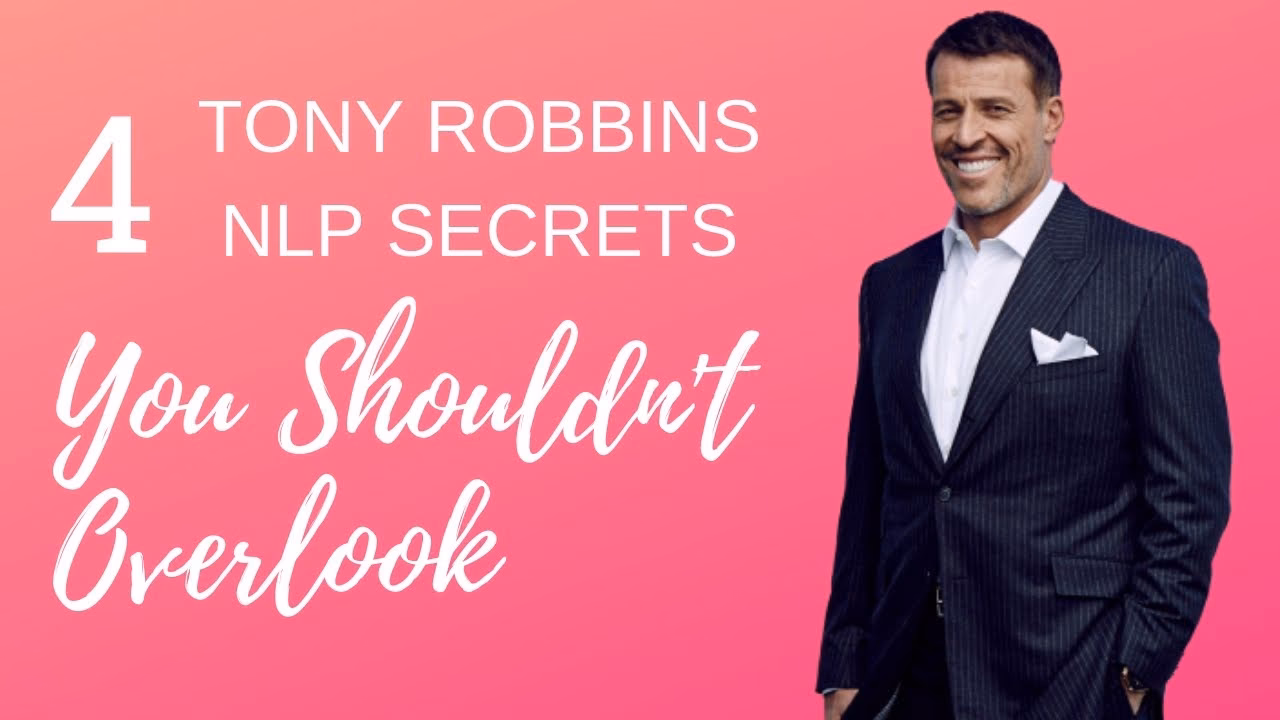 What type of therapy does Tony Robbins use?