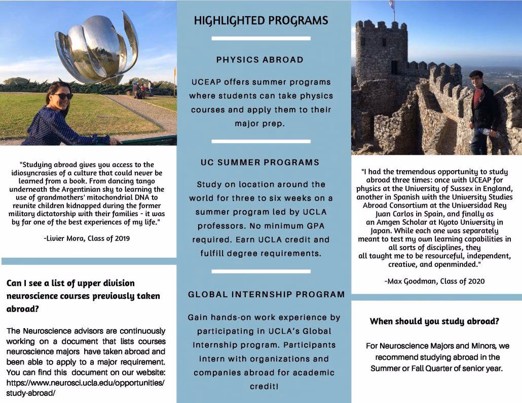 What is the neuroscience grad program at UCLA?